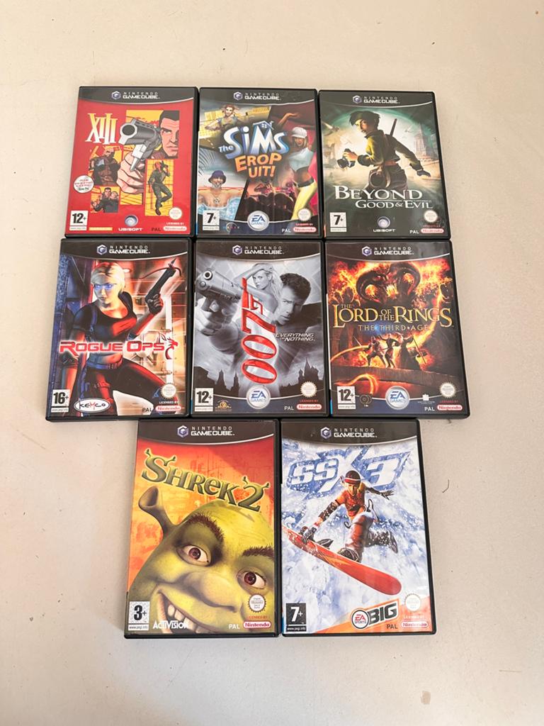 GameCube games SSX XIII Beyond Good Evil meer, 1 speler, Ophalen of Verzenden, Gebruikt, Vanaf 3 jaar
