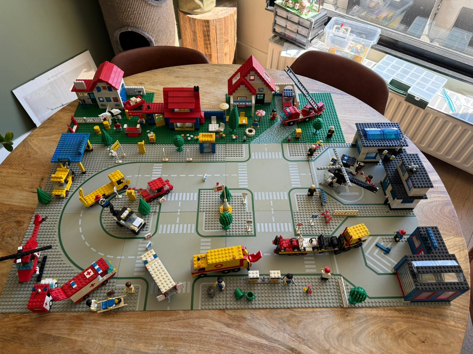 LEGO city jaren 80 verzameling, Lego, Ophalen of Verzenden, Complete set, Inclusief instructies