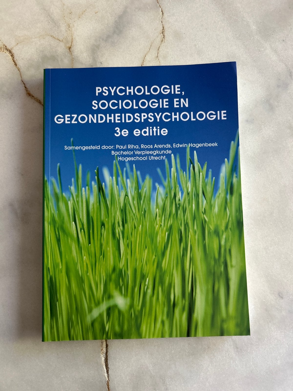 Psychologie, Sociologie en Gezondheidspsychologie 3e ed., Ophalen of Verzenden, Alpha, Nieuw, HBO