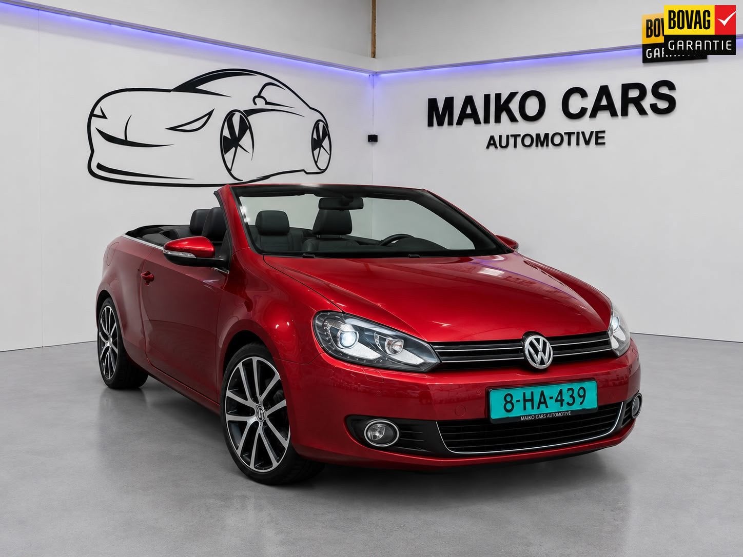 Volkswagen Golf Cabriolet 1.4 TSI 160PK DSG Automaat, Auto's, Gebruikt, Zwart, 4 cilinders, Cabriolet