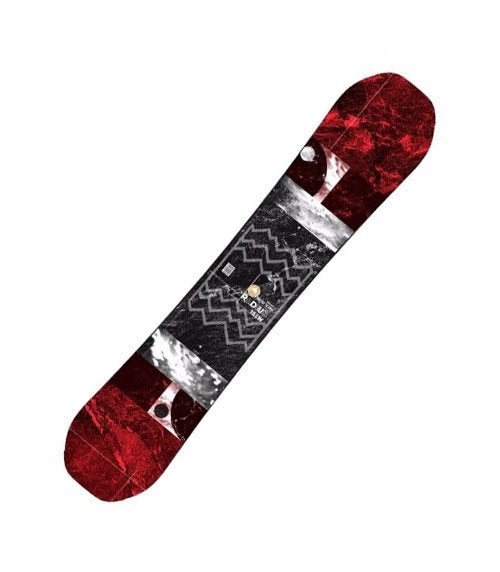 BURTON RADIUS, Rocker Snowboard Red 155W, Sport en Fitness, Gebruikt, Board, Ophalen of Verzenden, Handelskade 56a