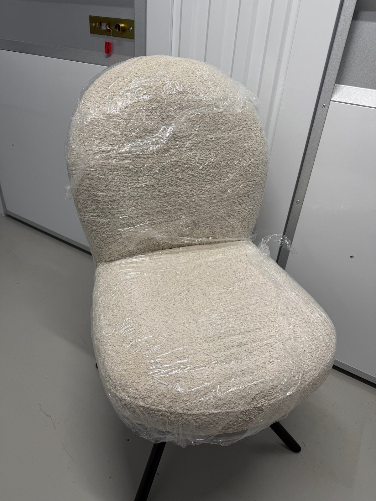 4 Haco Wonen Teddy Stoelen - Zo goed als nieuw, Ophalen, Wit, Zo goed als nieuw, Vier