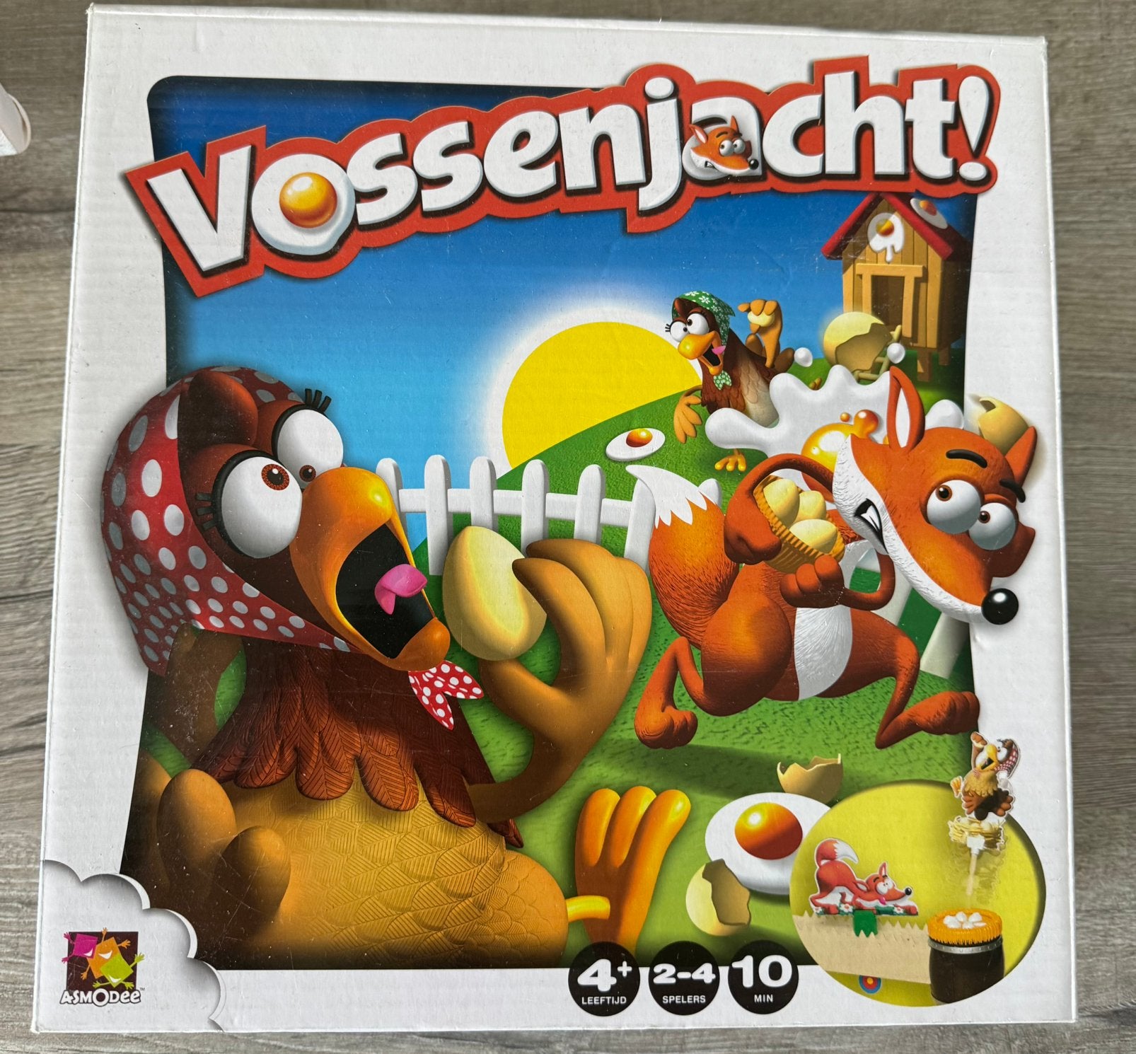 Vossenjacht, Ophalen, Zo goed als nieuw
