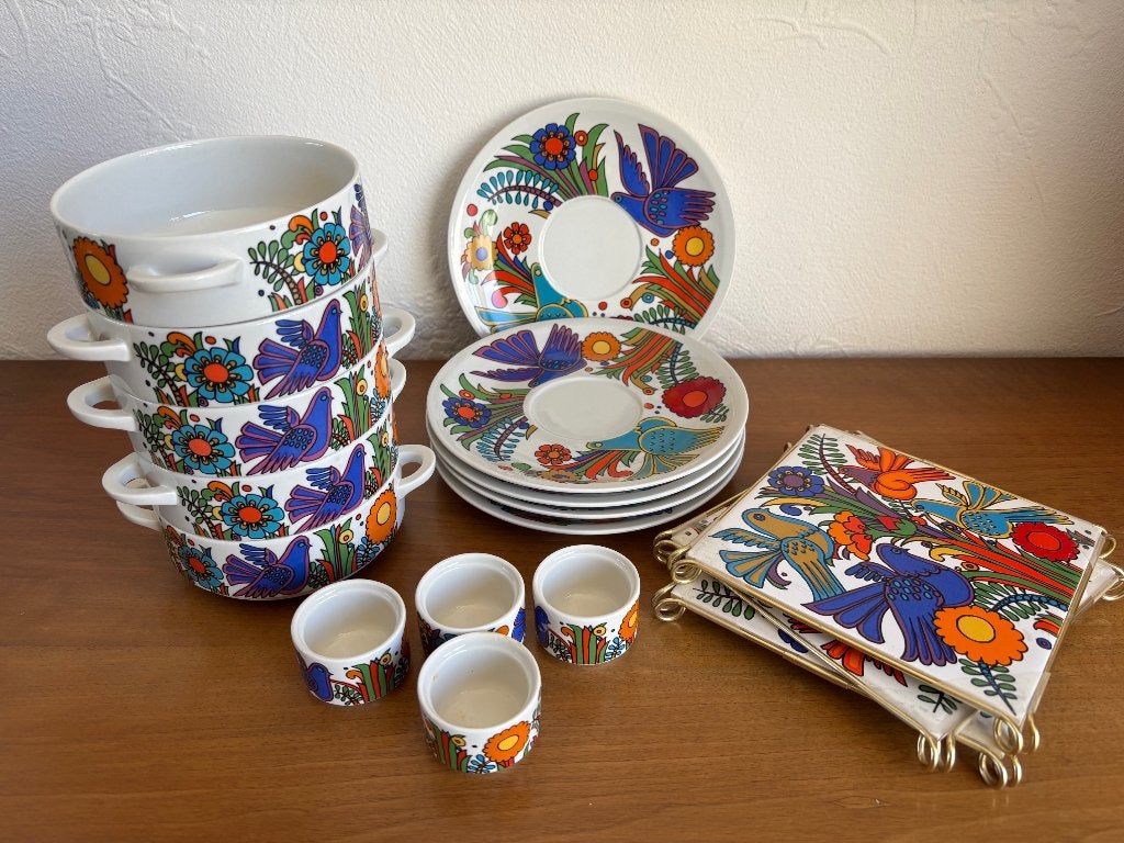 Verzameling Villeroy & Boch Acapulco servies, Ophalen, Gebruikt, Villeroy & Boch, Vintage