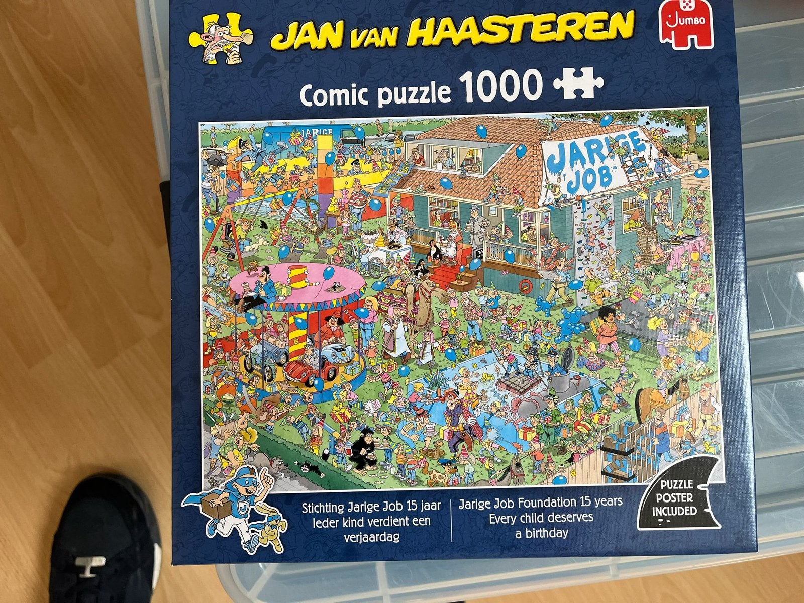 Jan van haasteren puzzel, Hobby en Vrije tijd, Denksport en Puzzels, Ophalen of Verzenden, 500 t/m 1500 stukjes, Zo goed als nieuw