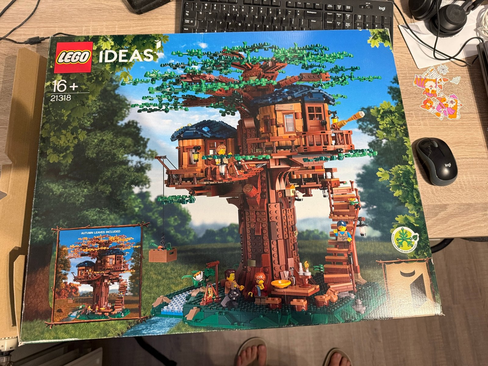 LEGO Ideas 21318 Boomhut, Ophalen, Zo goed als nieuw, Overige merken