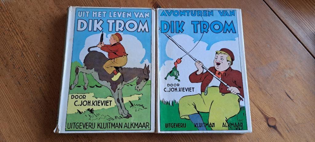2 boeken van Dik Trom, Boeken, Kinderboeken | Jeugd | onder 10 jaar, Gelezen, Fictie algemeen, Ophalen of Verzenden