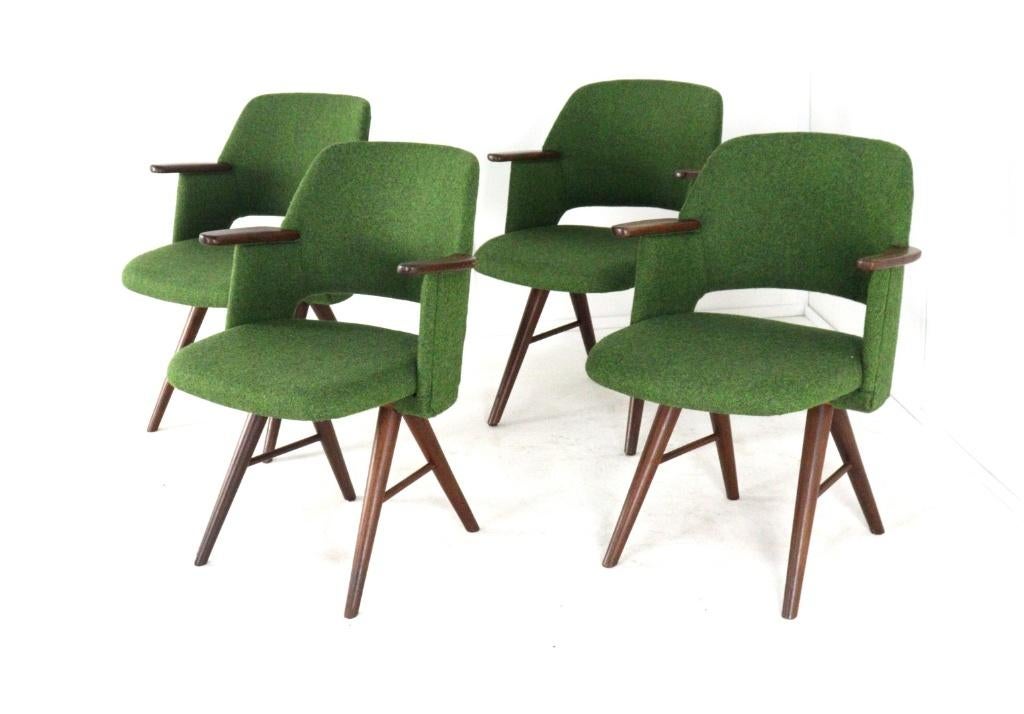 4x pastoe ft30 - cees braakman - geheel gerestaureerd, Huis en Inrichting, Stoelen, Gebruikt, Overige kleuren, -, Ophalen of Verzenden