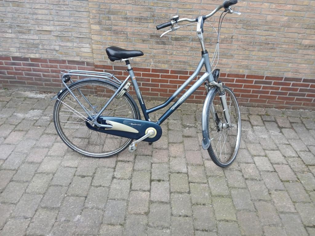 Batavus 54 cm 8vers blauw, Ophalen, Versnellingen, Batavus, Trommelrem