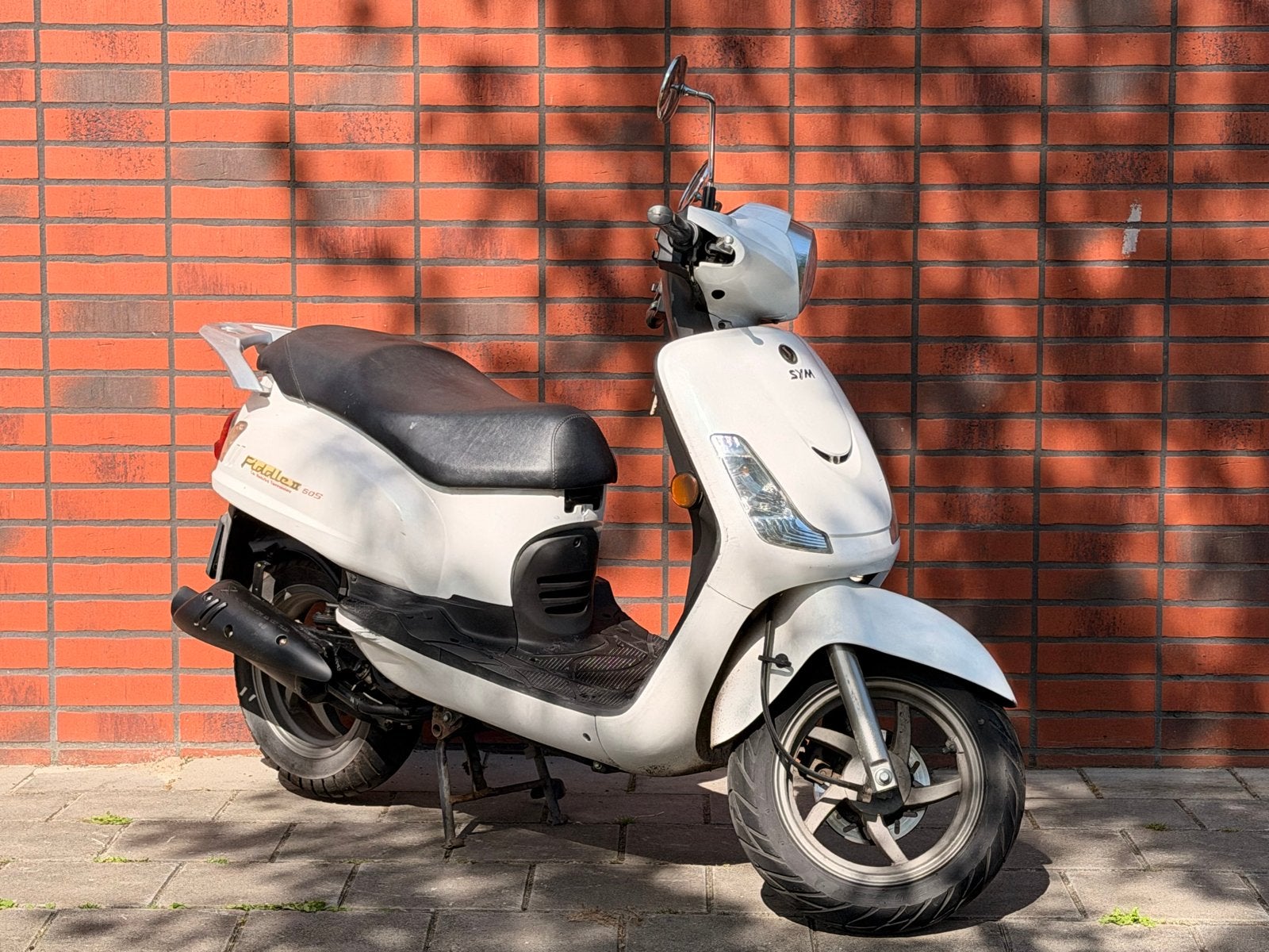 Sym Fiddle 2 50S Bromscooter 4 Takt, Ophalen, Gebruikt, Maximaal 45 km/u, Benzine