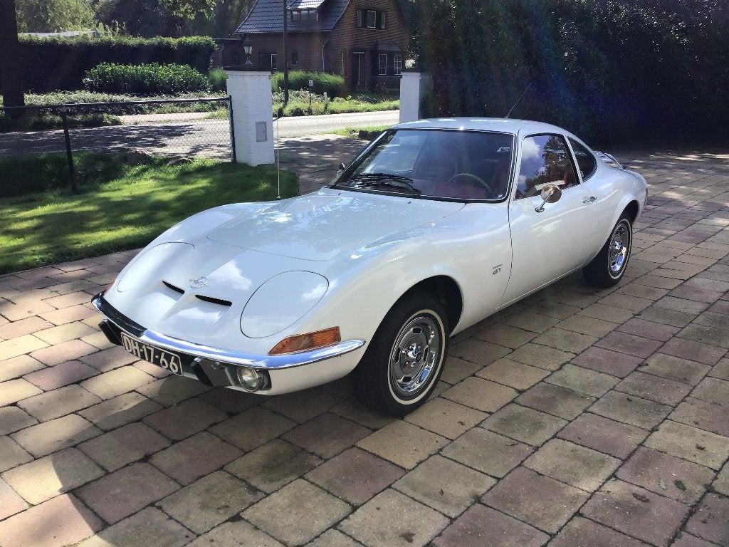 Opel gt bj 1970, Achterwielaandrijving, Wit, Overige kleuren, Particulier