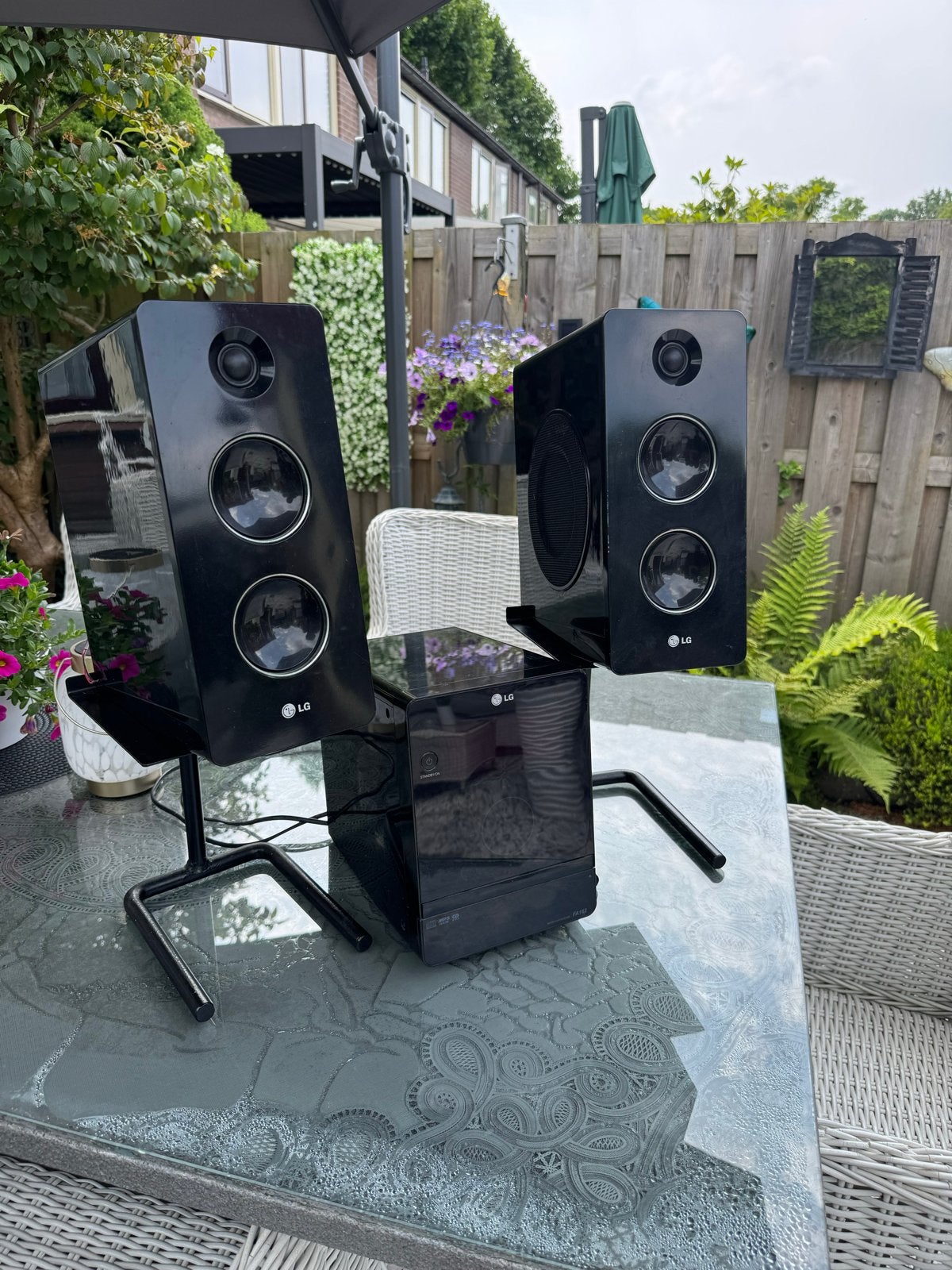 LG stereo Hi-Fi Systeem FA162 (met afstandsbediening), Overige merken, Gebruikt, Ophalen of Verzenden, Microset