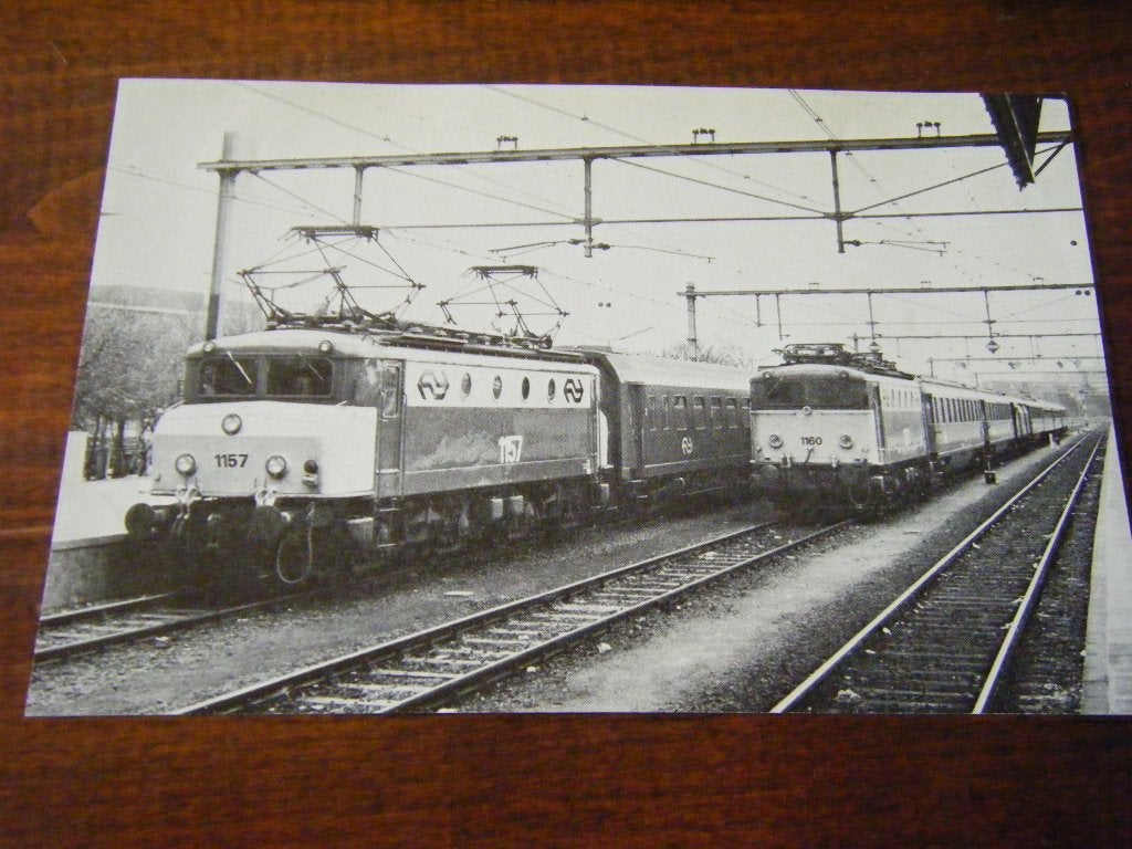 F42 - NS - Trein - Locomotief - Mooi/Oud 33, Ophalen of Verzenden, Zo goed als nieuw, Trein, Kaart of Prent