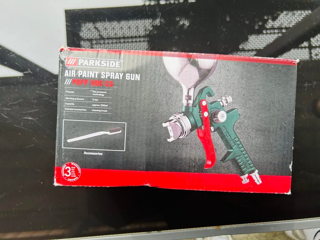 Parkside verfspuitpistool, Ophalen of Verzenden, Nieuw, Verfspuit of Verfpomp