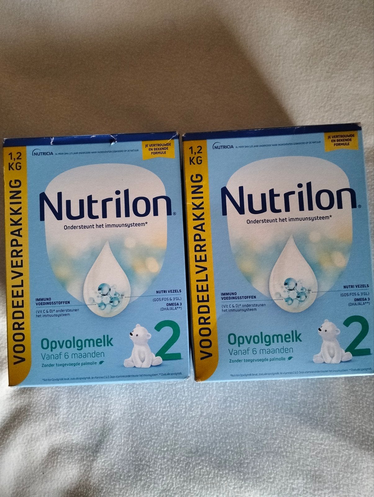 Nieuwe ongeopende Nutrilon Opvolgmelk 2 (2x 1.2kg), Ophalen of Verzenden, Nieuw, Overige typen, Nutrilon