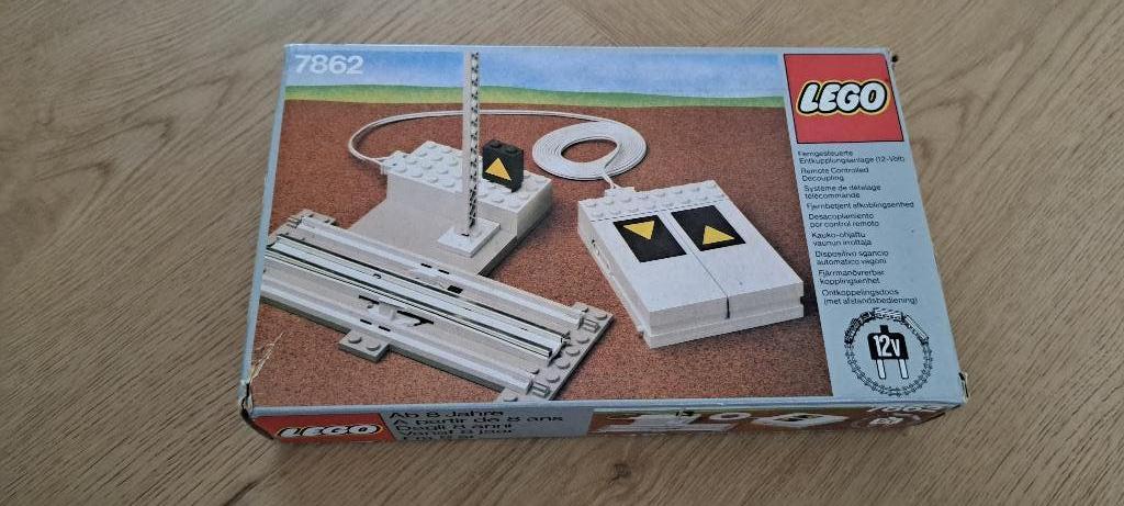 7862 Lego 12 volt ontkoppelaar met doos en binnendoos, Verzenden, Zo goed als nieuw, Lego