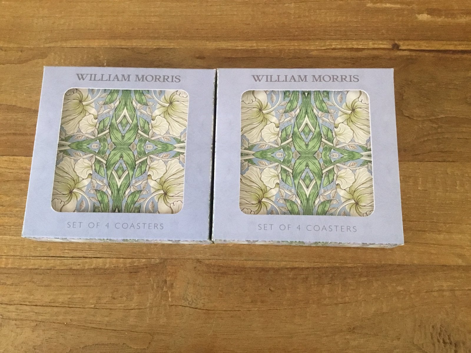 WILLIAM MORRIS nieuwe onderzetters, Ophalen of Verzenden, Nieuw