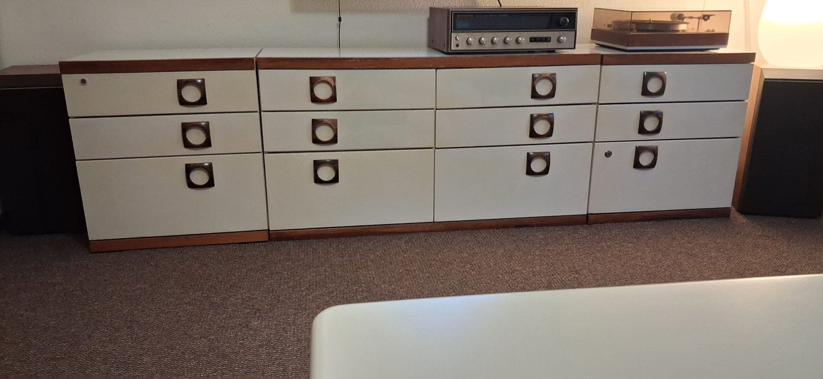Vintage dressoir jaren 60, Ophalen, Gebruikt, 25 tot 50 cm