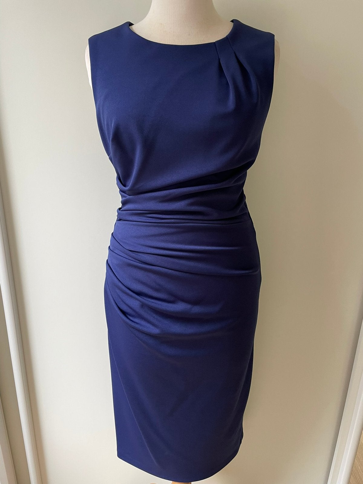 Diva Catwalk donkerblauwe jurk maat M (valt als S), Kleding | Dames, Maat 38/40 (M), Blauw, Nieuw, Ophalen of Verzenden