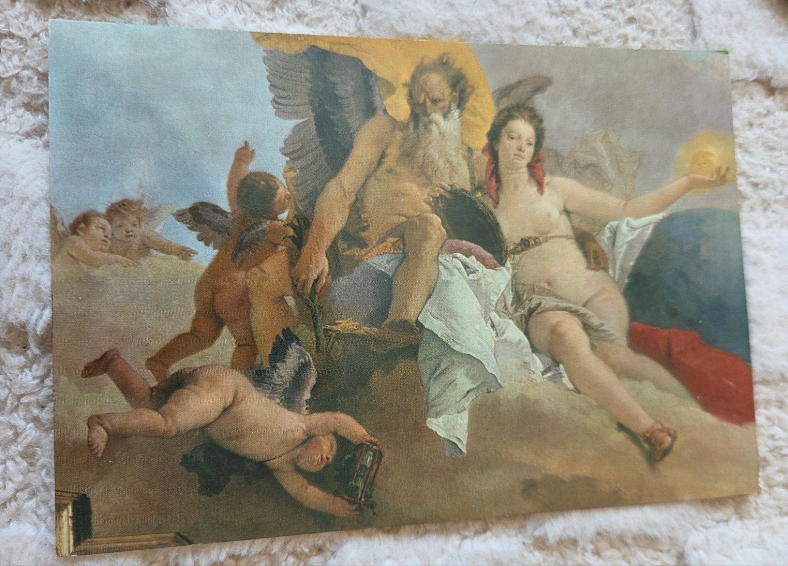 Tiepolo - De Tijd ontdekt de Waarheid, Verzenden, 1960 tot 1980, Ongelopen, Overige thema's