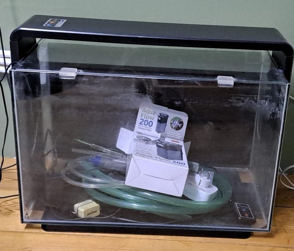 SuperFish Home Aquarium Set (inclusief Aqua-Flow 200 filter), Ophalen, Leeg aquarium, Juwel, Gebruikt