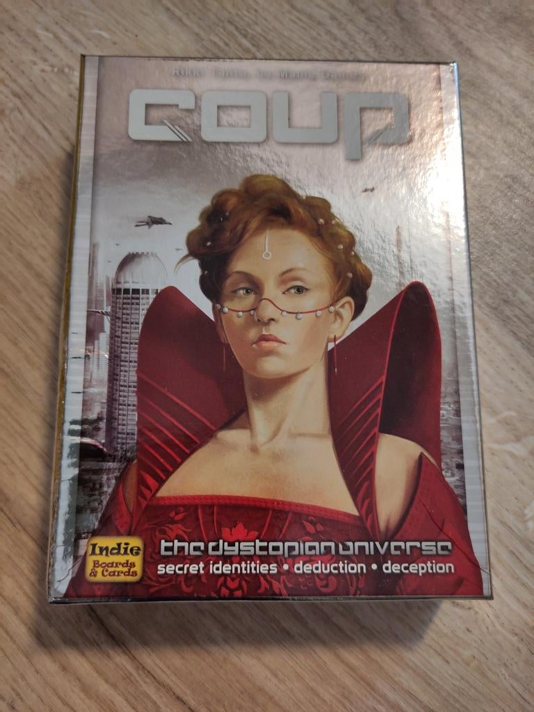 Coup, Vijf spelers of meer, Ophalen of Verzenden, Zo goed als nieuw, Indie Boards & Cards