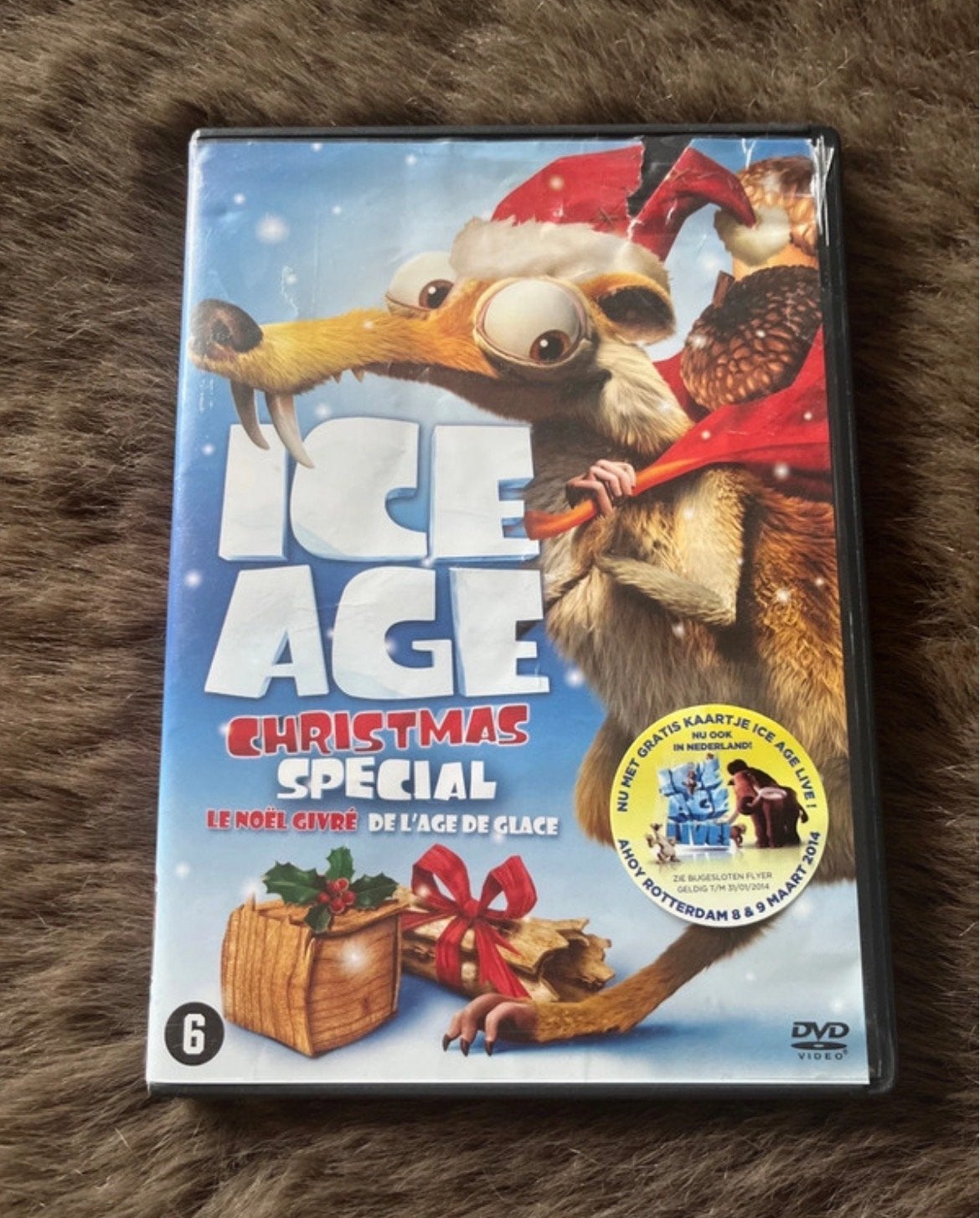 Ice Age: A Mammoth Christmas (DVD), Nederlands, Zo goed als nieuw, Vanaf 6 jaar, Familie