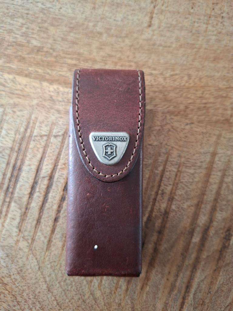 Nieuwe Victorinox Spirit X met lederen foedraal, Ophalen of Verzenden