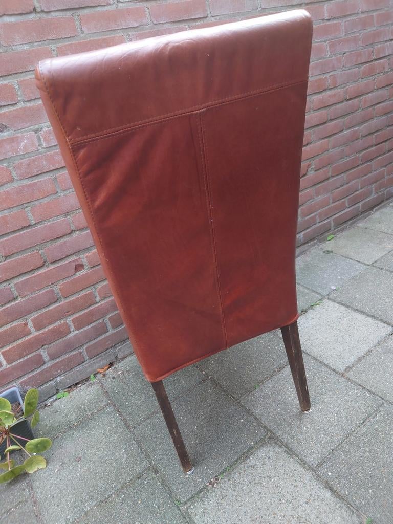 Gratis 6 Stoelen, Huis en Inrichting, Fauteuils, Ophalen, Gebruikt, 75 tot 100 cm