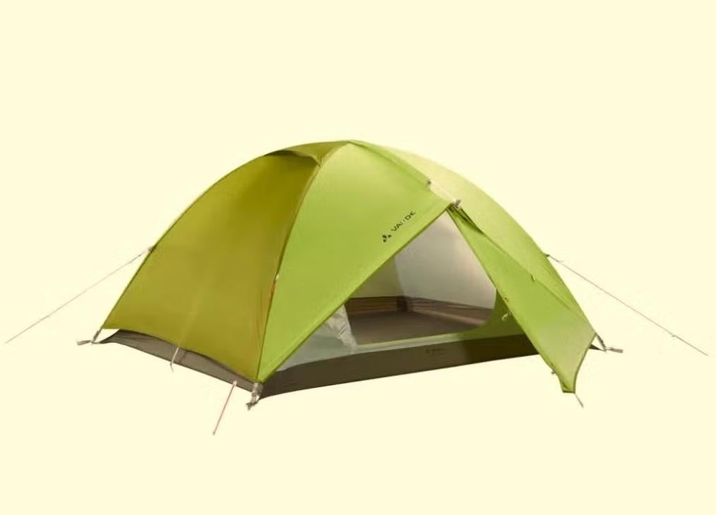 Festival -Tunneltent Vaude Campo XT 3P(T2) scheurtje in zak , Ophalen of Verzenden, Gebruikt, Tot en met 3