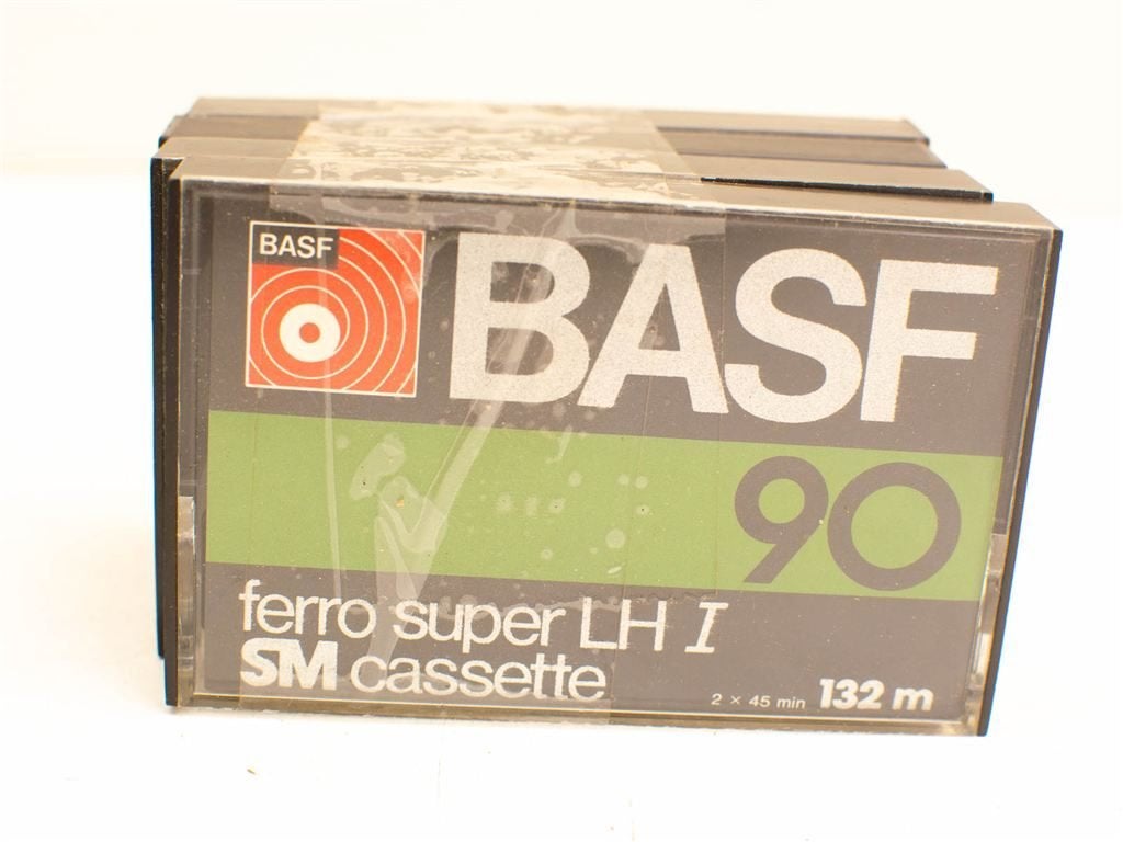 4 Basf cassettebandjes 31234