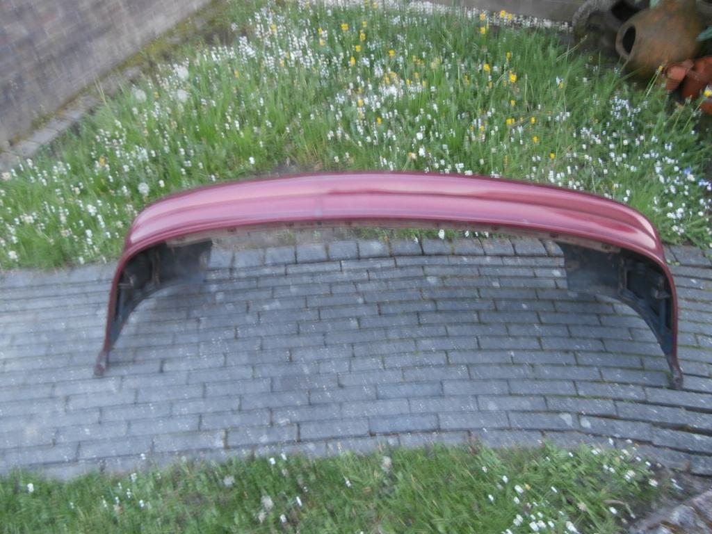 Bumper voor een Nissan auto onderdeel bordeaux rood, Ophalen, Voor, Nieuw, Bumper