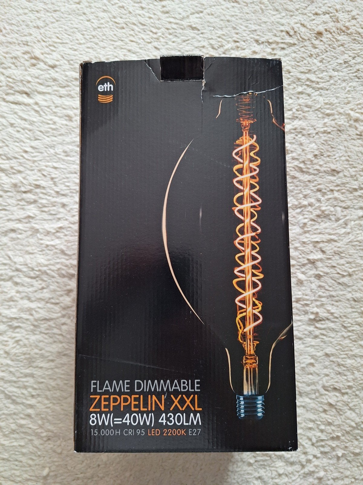 te koop flame dimmable lamp, Meerkleurig, Gloeilamp, Dimbaar, Nieuw