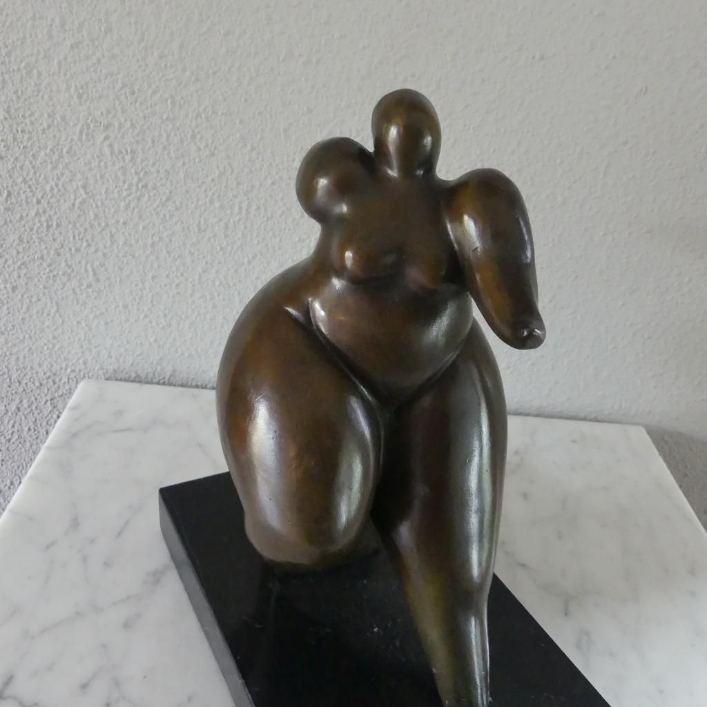 bronzen beeld, Ophalen, Brons