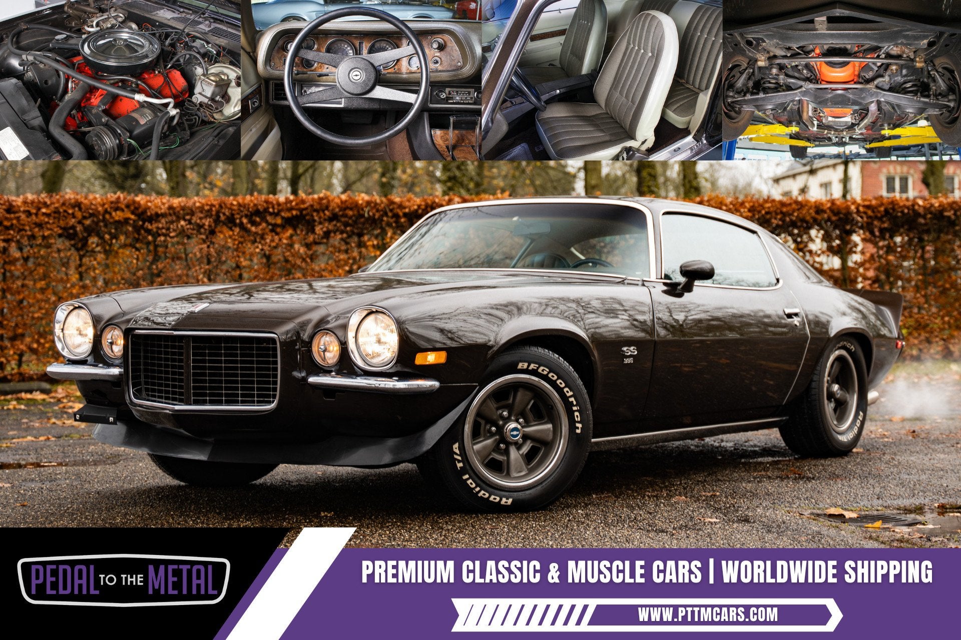 1972 Chevrolet Camaro RS/SS 396 | Unrestored Survivor, Auto's, Chevrolet, Automaat, Achterwielaandrijving, Gebruikt, Overige carrosserieën