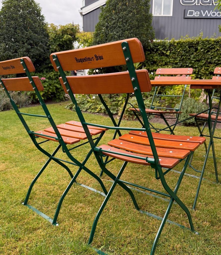 Bistro set | Buiten tafel | Tuinset | Tafel + stoelen partij, Ophalen, Gebruikt, Overige materialen, 2 zitplaatsen