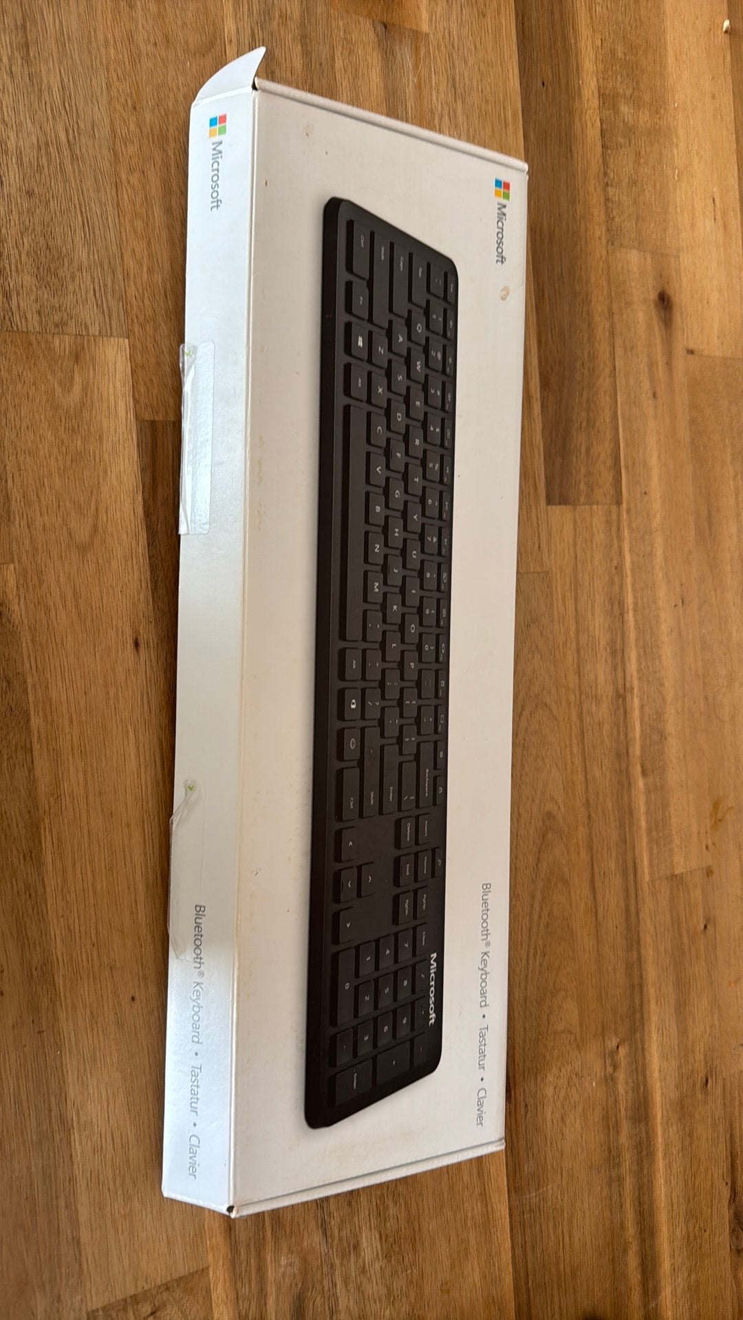 Microsoft Bluetooth toetsenbord, Computers en Software, Ophalen, Qwerty, Zo goed als nieuw, Microsoft