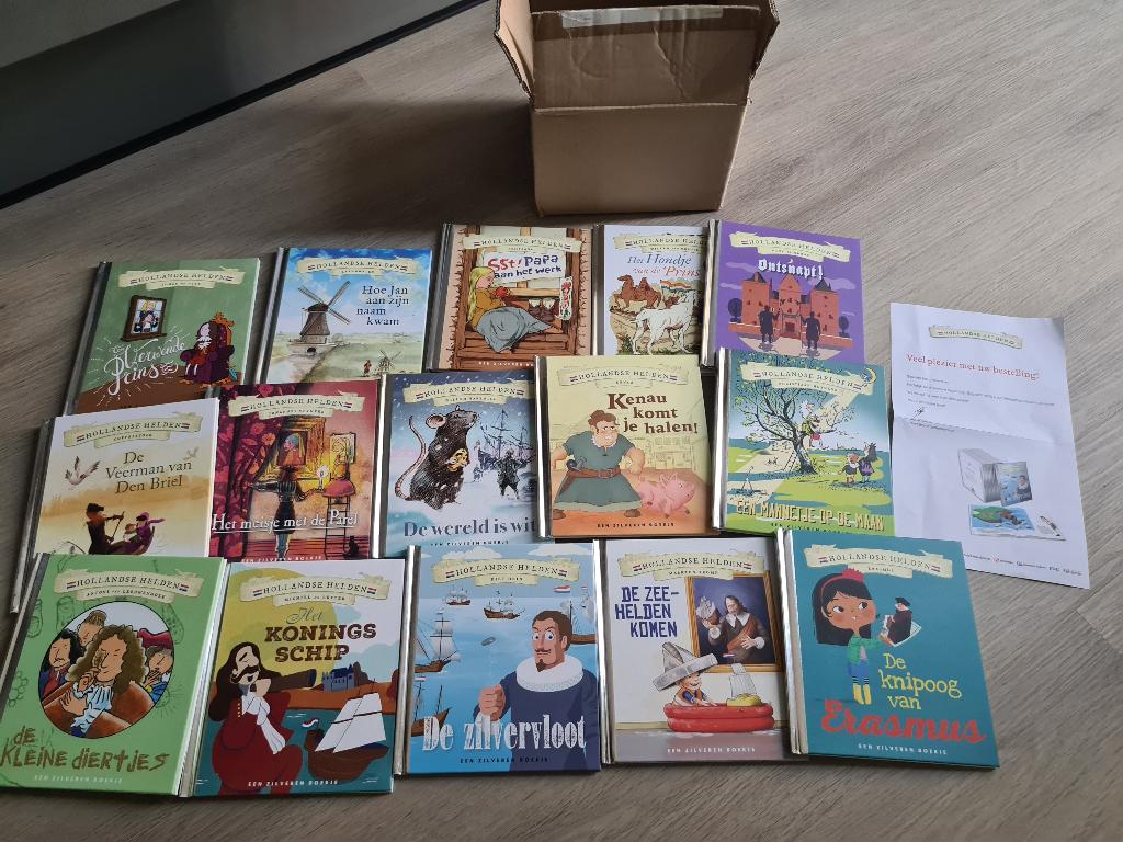 Serie Hollandse Helden Nieuw en ongebruikt!, Ophalen of Verzenden, Nieuw, Een zilveren boekje, Fictie algemeen