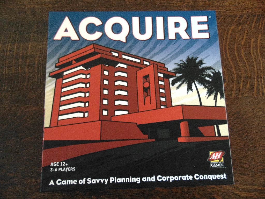 Acquire Spel van Avalon  Hill Games Engelse Spelregels NIEUW, Drie of vier spelers, Ophalen of Verzenden, Nieuw, Garphill Games