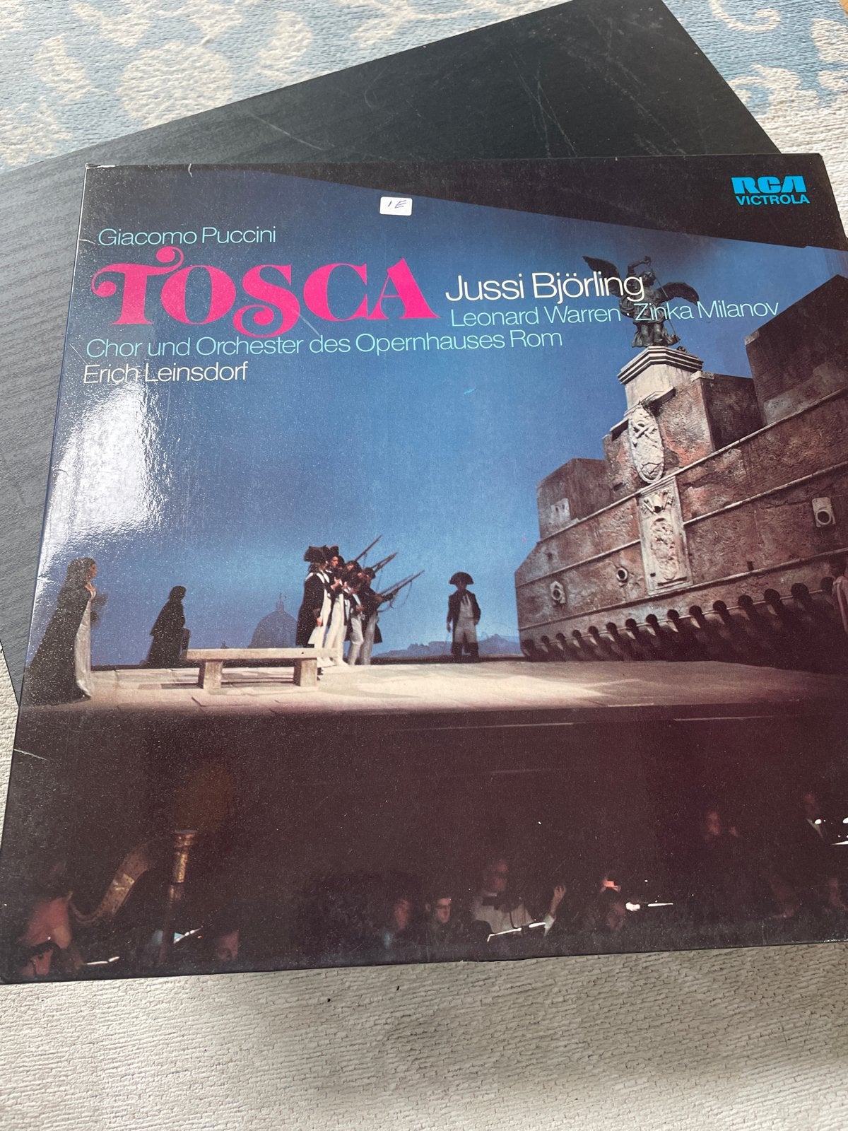 Puccini - Tosca (Jussi Björling, Zinka Milanov) - RCA Victro, Gebruikt, Overige componisten, Opera of Operette, Ophalen of Verzenden