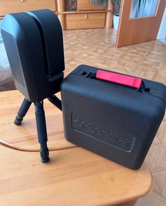 ZWO SeesStar S50, Audio, Tv en Foto, Optische apparatuur | Telescopen, Ophalen of Verzenden, Zo goed als nieuw, Minder dan 80 mm