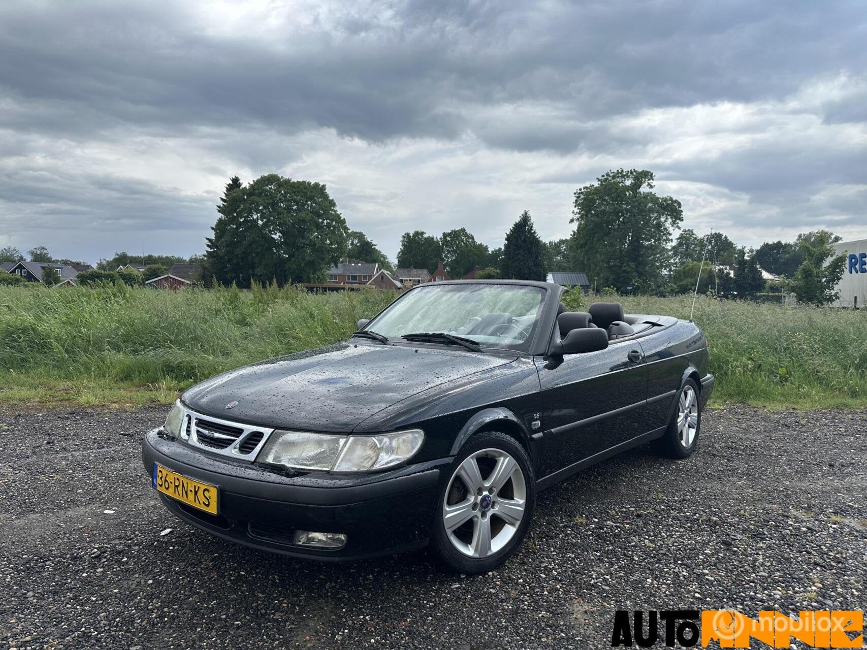 Saab 9-3 Cabrio 2.0 SE Clima Nieuwe APK Zeer Luxe, Auto's, Saab, Gebruikt, 1340 kg, 4 cilinders, Cabriolet