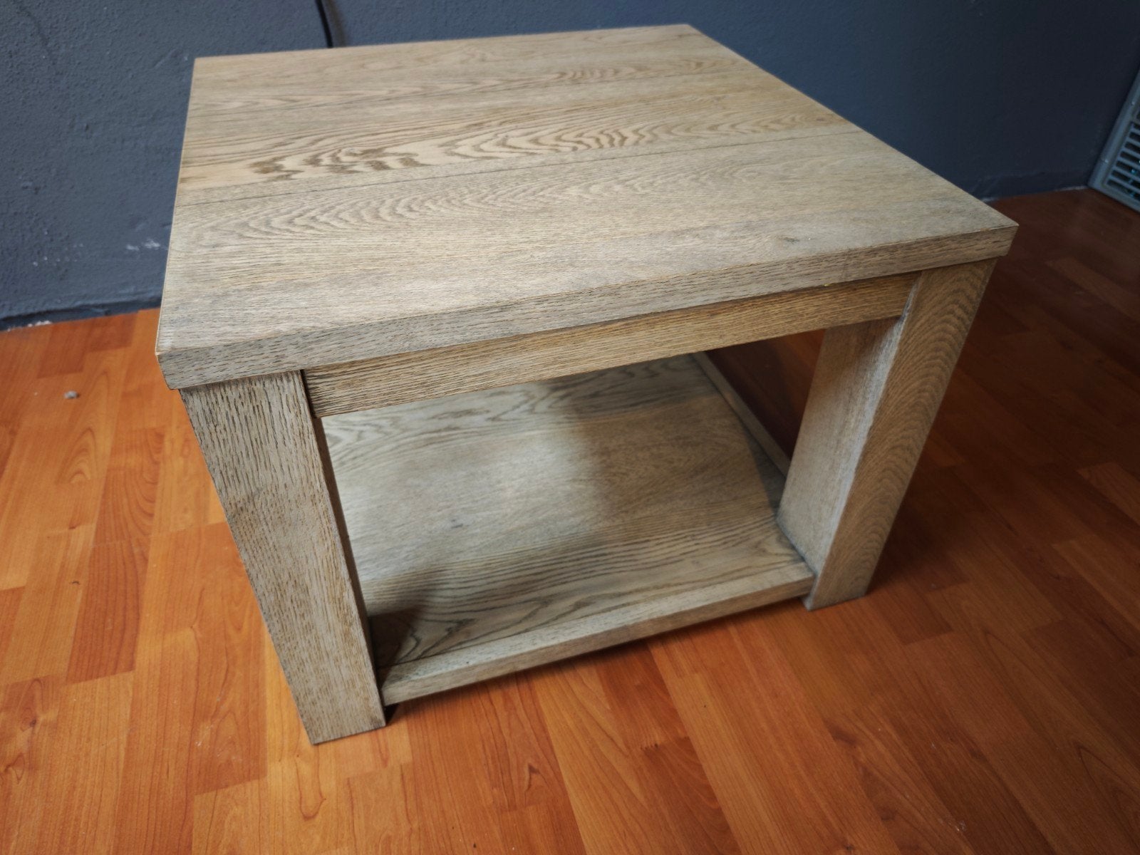 Stevige Bijzettafel / Salontafel (Licht Eikenlook), Ophalen, Rechthoekig, 50 tot 100 cm, 50 tot 100 cm