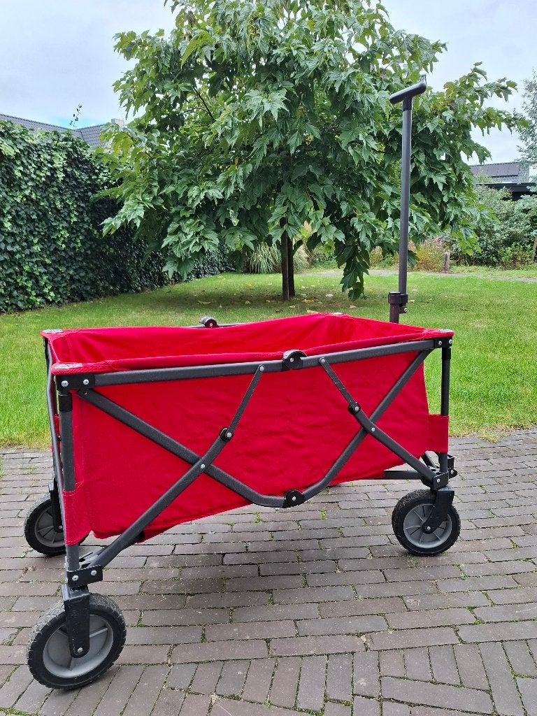 Opbouwbare bolderwagen, Ophalen, Opvouwbaar, Gebruikt