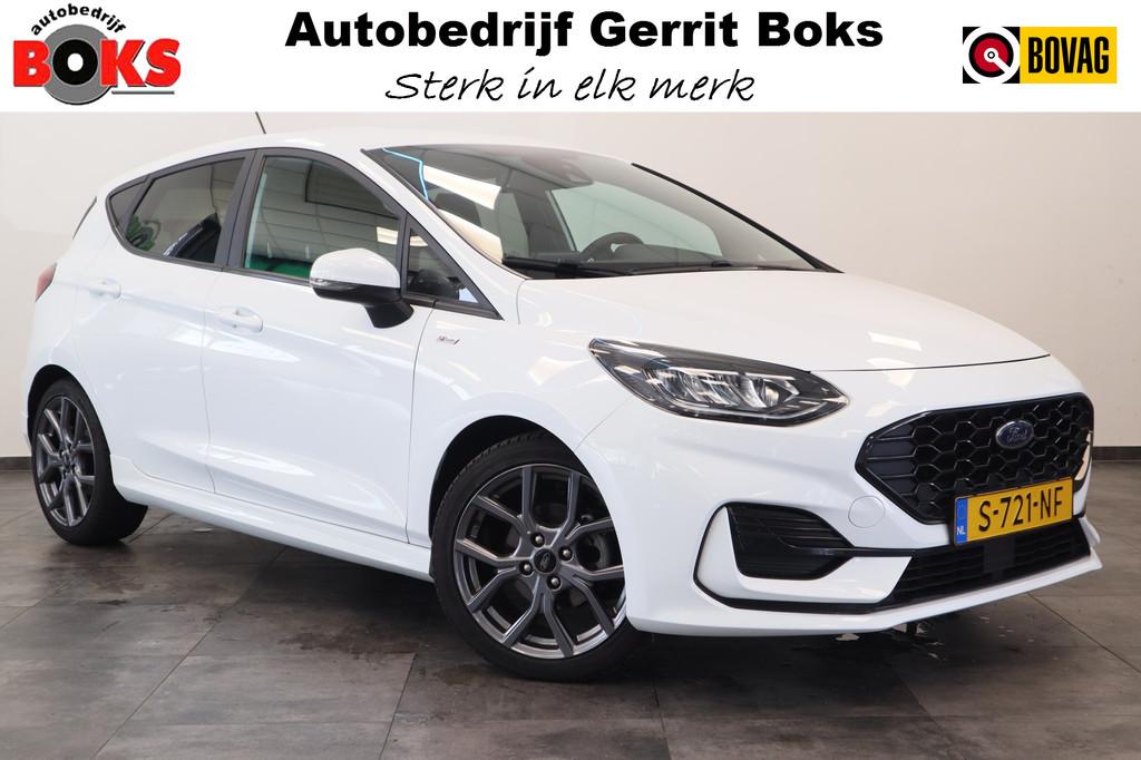 Ford Fiesta 1.0 EcoBoost Hybrid ST-Line X Keyless Camera, Met garantie (alle), Wit, Bedrijf, 19 km/l
