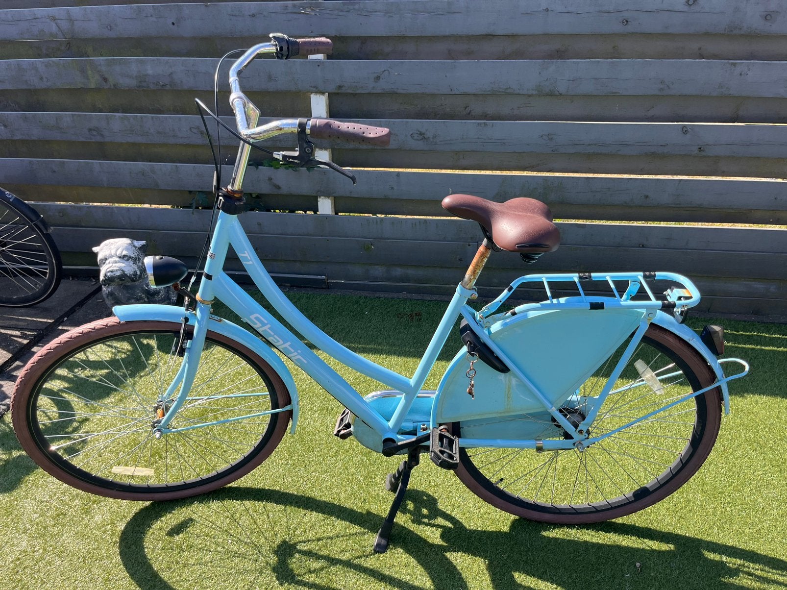 Damesfiets, Fietsen en Brommers, Ophalen, Terugtraprem, Gebruikt, 47 tot 50 cm