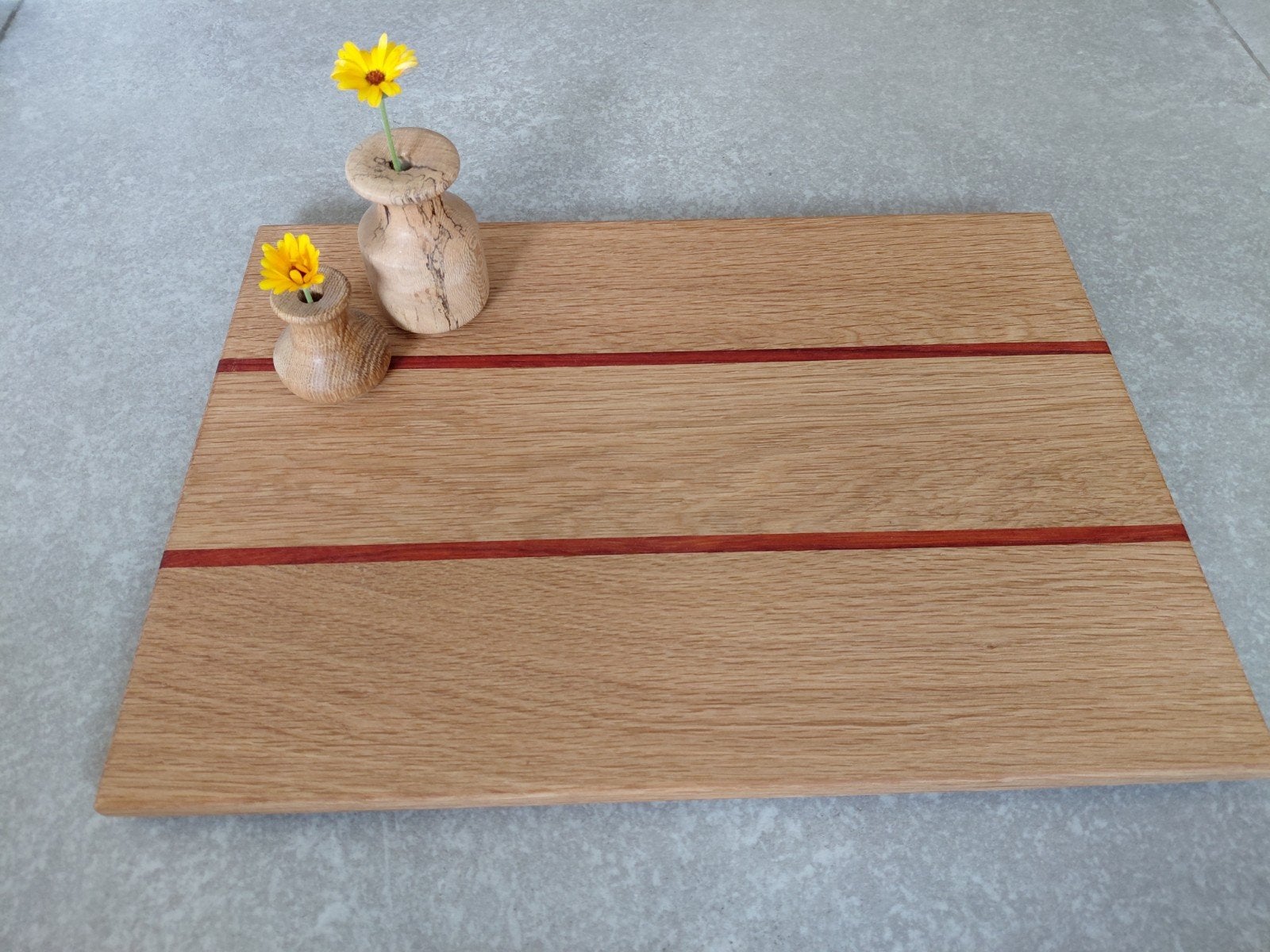 zelfgemaakte houten snijplank 40x28.5x2cm, Hout, Snij-/serveerplank, Nieuw, Ophalen of Verzenden