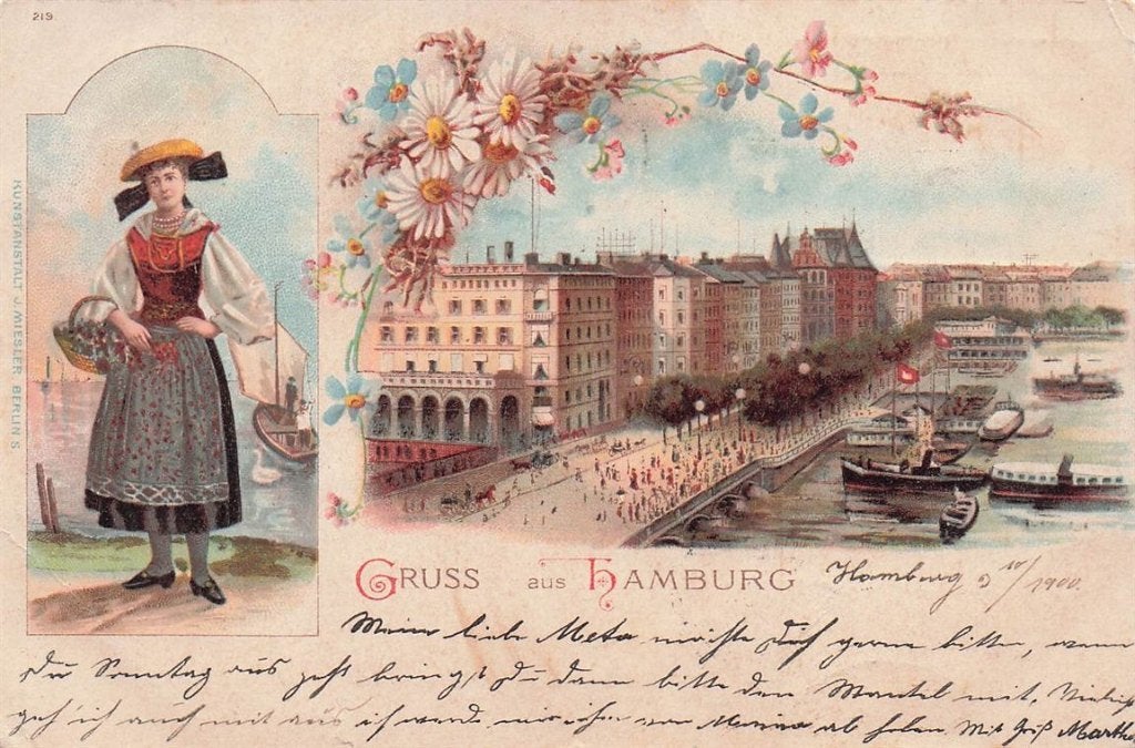 703-180-053 Hamburg, Verzenden, Voor 1920, Duitsland