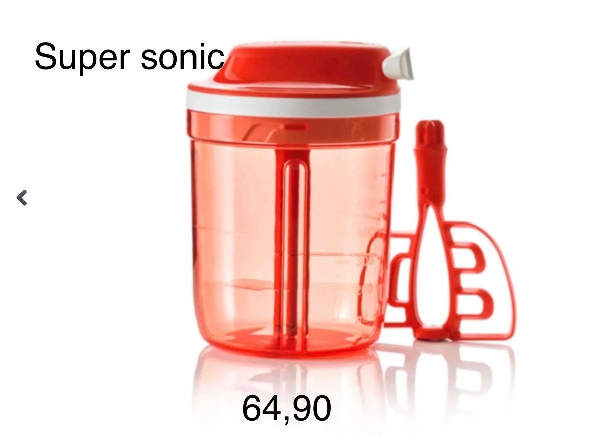 Tupperware Super Sonic Chopper - Splinternieuw!, Overige typen, Nieuw, Ophalen of Verzenden, Met deksel