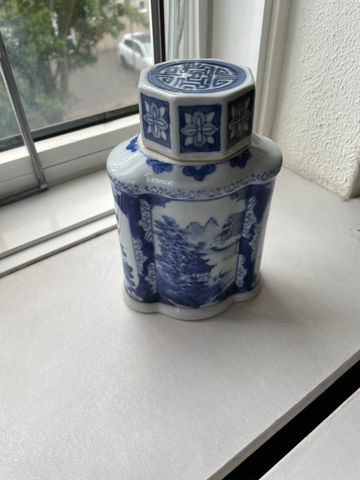 Chinese thee bus, Huis en Inrichting, Keuken | Potten en Pannen, Ophalen, Overige materialen, Pot, Bus of Blik